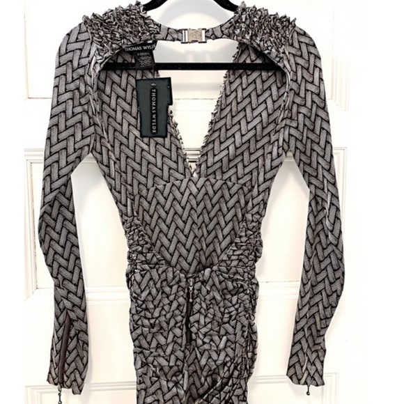 Thomas Wylde Silk Dress - Picture 12 of 13